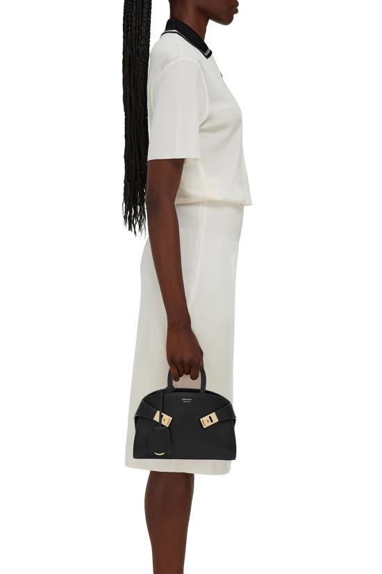 26SS 살바토레 페라가모 토트백 215975 768853 Black - SALVATORE FERRAGAMO