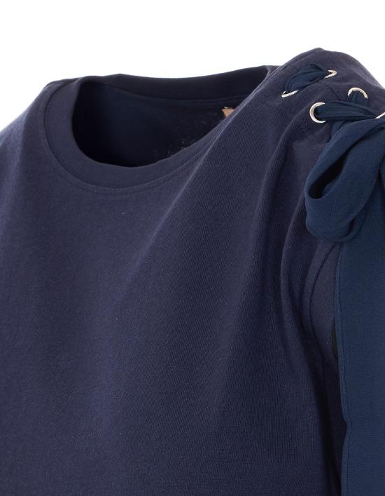 26SS 트윈셋 반팔 티셔츠 261TP2111 13172 Blue - TWINSET