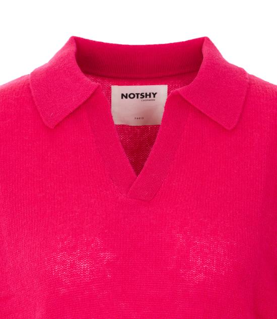 26SS 낫샤이 스웨터 NF1N000WSC011 PASTEQUE Fuchsia - NOT SHY