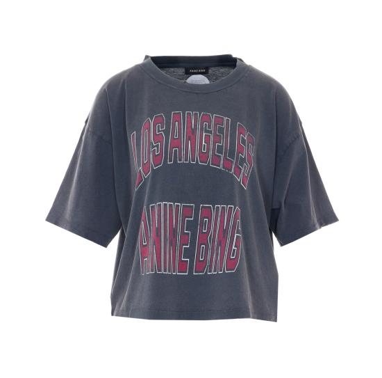 26SS 애니빙 반팔 티셔츠 A0811739 WBL1WASHED BLACK Black