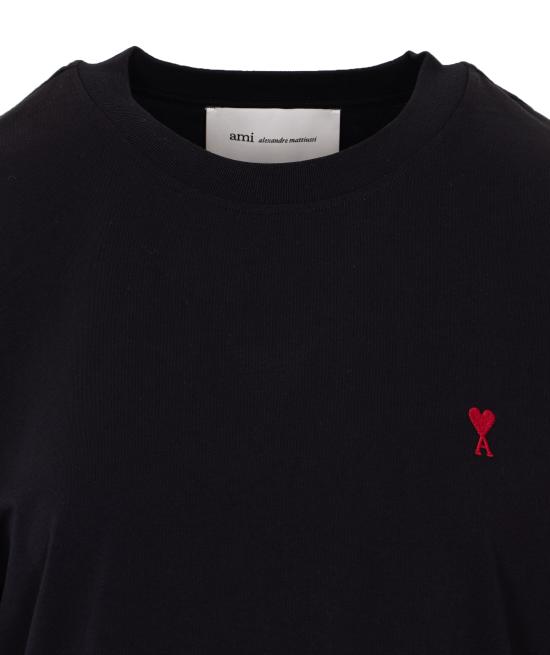 26SS 아미 알렉산드르 마티우시 스웨터 BFUTS235 724001 Black - AMI ALEXANDRE MATIUSSI