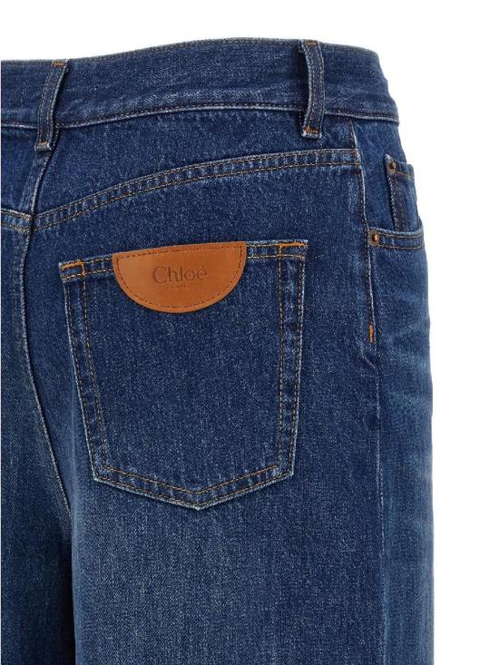 26SS 끌로에 데님 팬츠 CH24ADP12150 402 Blue - CHLOE