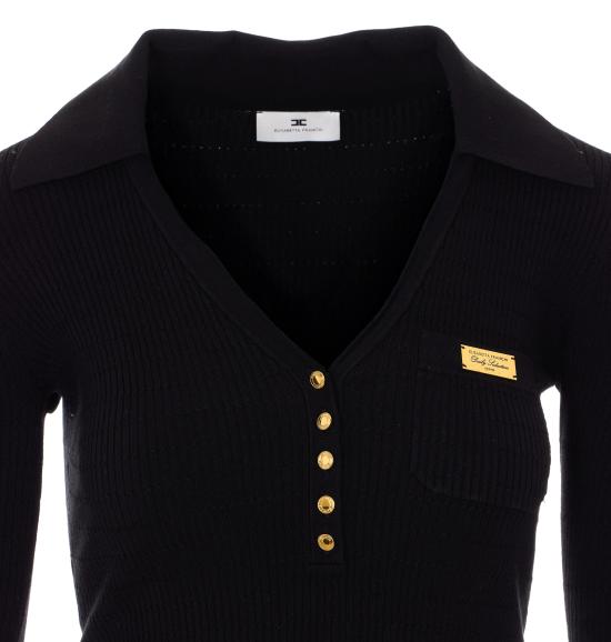 26SS 엘리자베타프랜치 스웨터 MK86B61E2 110 Black - ELISABETTA FRANCHI