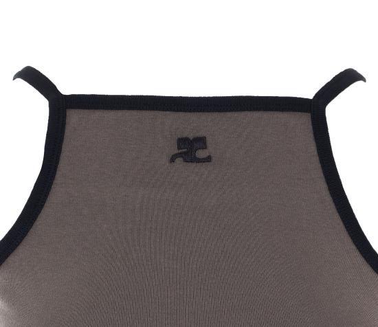 26SS 쿠레쥬 긴팔 티셔츠 126JDE149JS0203 B214 Grey - COURREGES