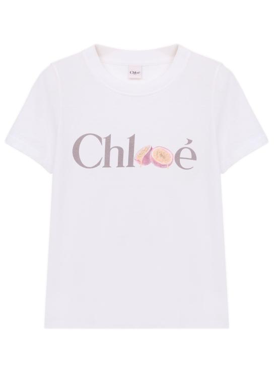 26SS 끌로에 반팔 티셔츠 CH26SJH08197 101 White