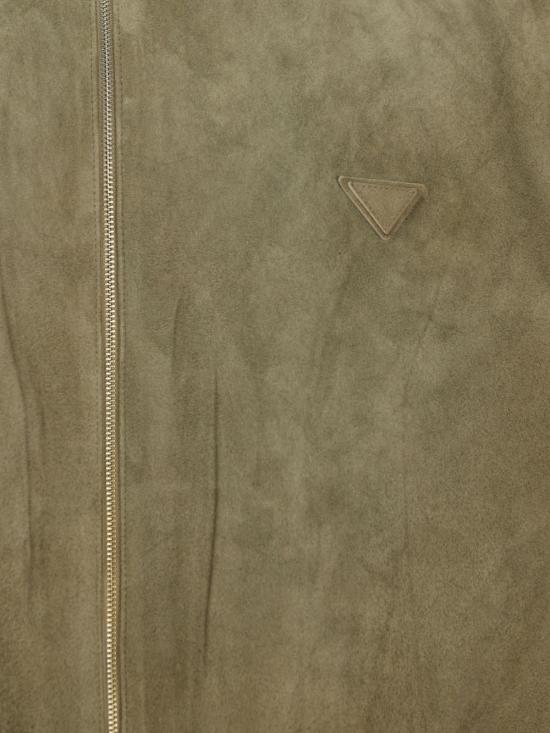 26SS 프라다 스웨이드 자켓 UPW609SOOO18OM F0092 Green - PRADA