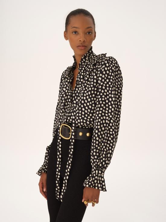 26SS 끌로에 블라우스 CH26SHT70300 915 Black - CHLOE