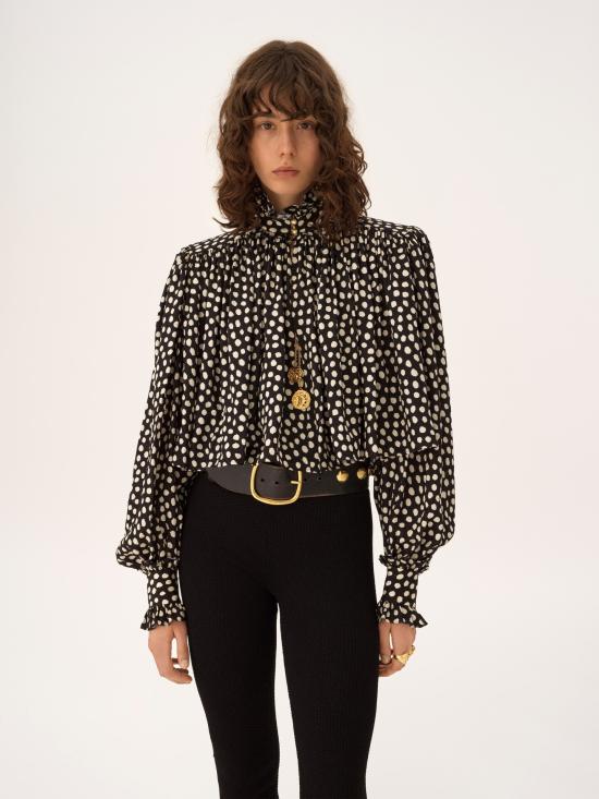 26SS 끌로에 블라우스 CH26SHT90300 915 Black - CHLOE