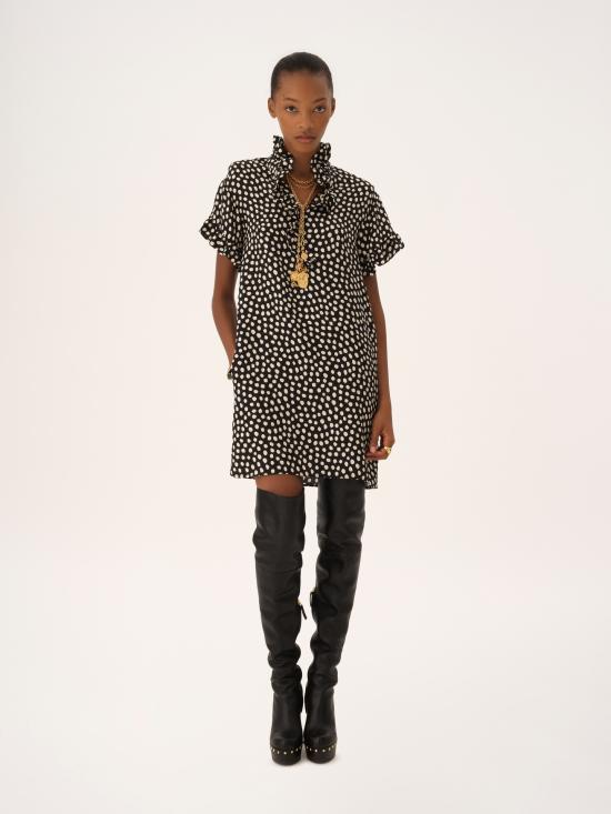 26SS 끌로에 미디 원피스 CH26SRO50300 915 Black - CHLOE