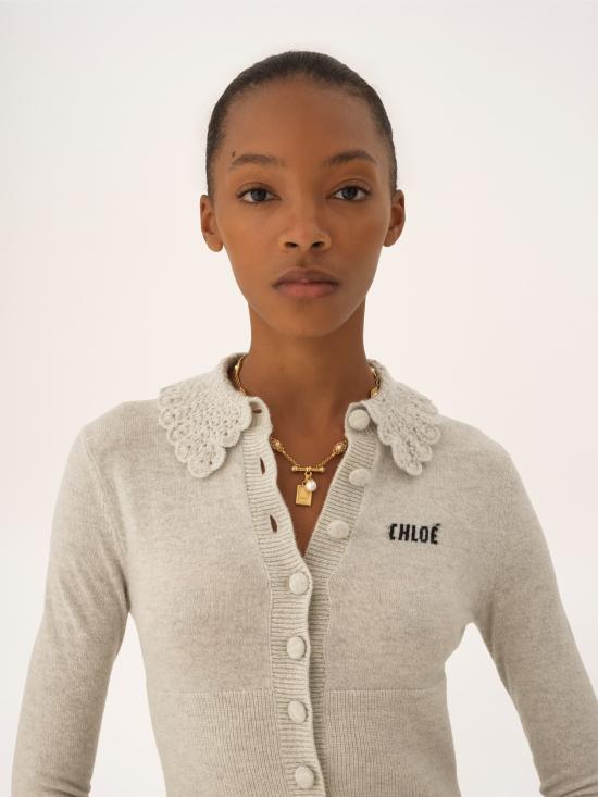 26SS 끌로에 스웨터 CH26SMC03530 00N Grey - CHLOE