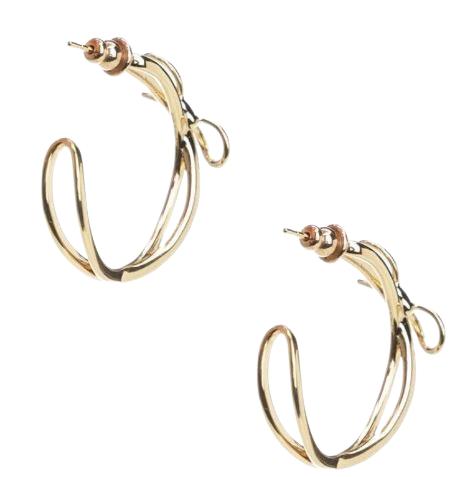 26SS 살바토레 페라가모 이어링 760950 791134ORO Golden - SALVATORE FERRAGAMO