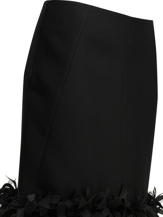 26SS 토템 미디 스커트 261 WRB0339 FB0567 001BLACK Black - TOTEME