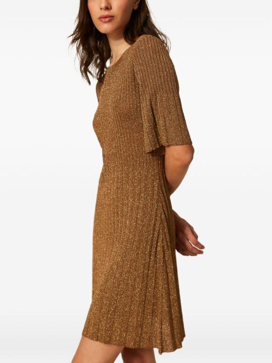 26SS 트윈셋 미디 원피스 261TP3040 S2091713361 Wood gold - TWINSET