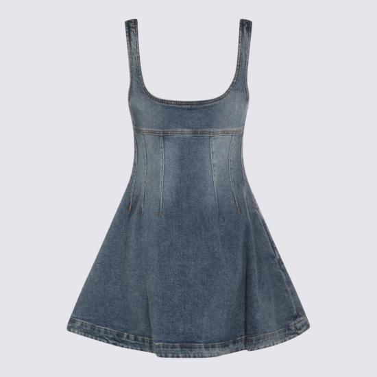 26SS 셀프 포트레이트 데님 원피스 RS26812SBLBLUE Blue - SELF PORTRAIT