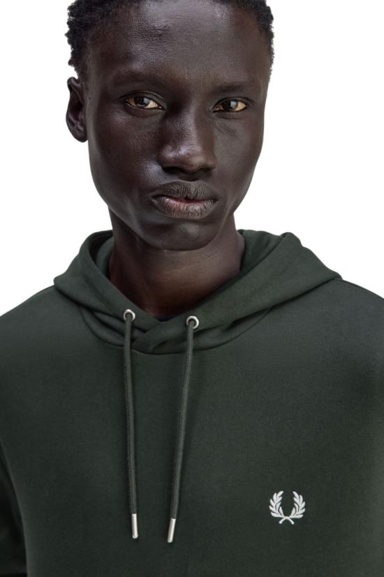 25FW 프레드페리 후드 티셔츠 M2643 Green - FRED PERRY