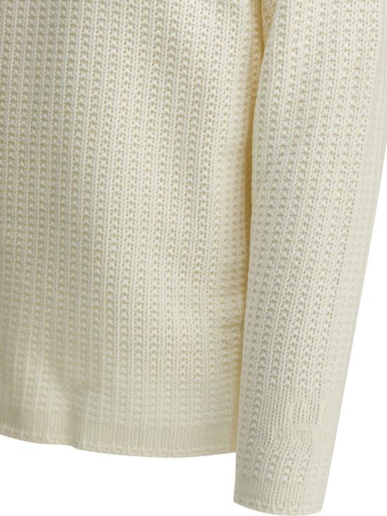 26SS 씨피 컴퍼니 램스울 GRS 박시 크루넥 스웨터 19CMKN127A110149A103 White - C.P. COMPANY