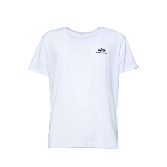 25FW 알파 반팔 티셔츠 188505 09 White - ALPHA