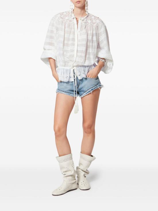 26SS 이자벨마랑에뚜왈 셔츠 HT0767FA D1J05E20WH White - ISABEL MARANT ETOILE