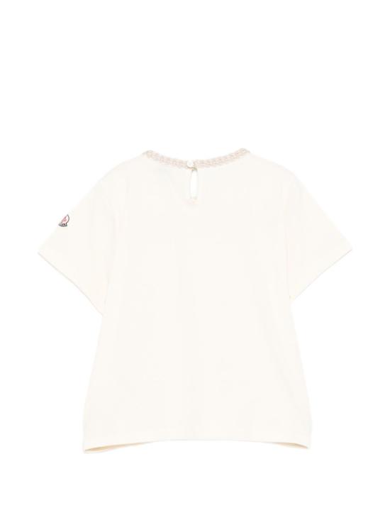 26SS [키즈] 몽클레어 티셔츠 8C00005 83907050 White - MONCLER