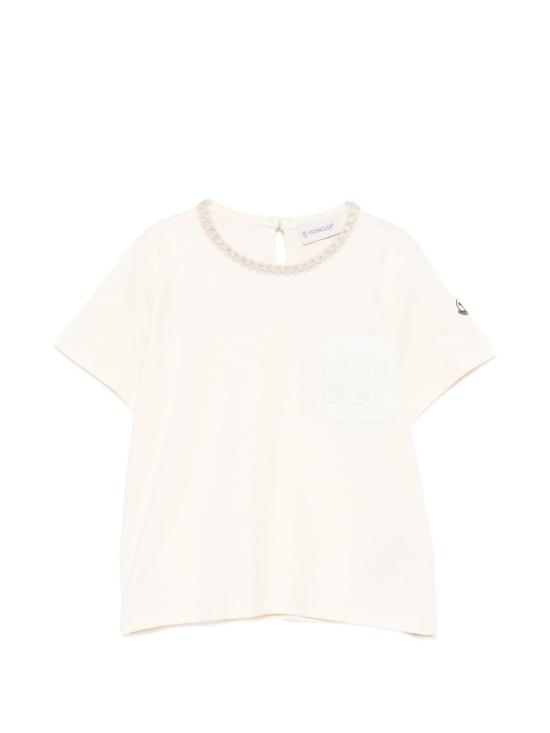 26SS [키즈] 몽클레어 티셔츠 8C00005 83907050 White