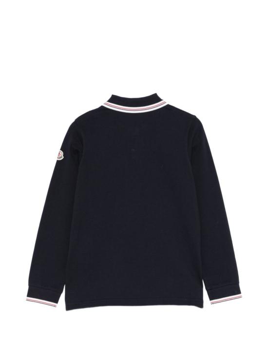 26SS [키즈] 몽클레어 폴로 셔츠 8B00001 8496W778 Blue - MONCLER