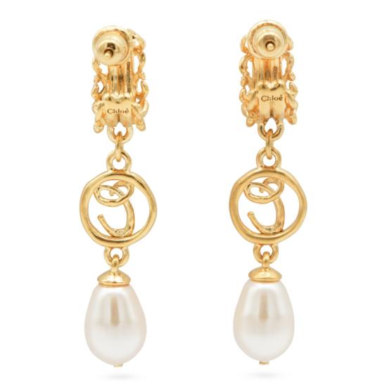 26SS 끌로에 이어링 CH26SJE02BGL7ZN Gold - CHLOE
