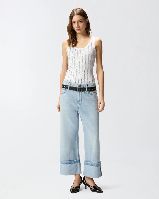 26SS 핑코 라운지 웨어 106265A334 Z04 Bianco brill - PINKO