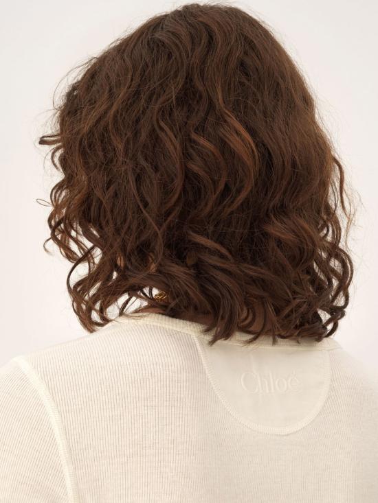 26SS 끌로에 긴팔 티셔츠 CH26SJH29185 107 ICONIC MILK - CHLOE