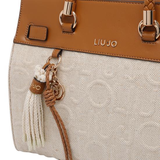 26SS 리우조 토트백 AA6246T381A 00005 Beige - LIU JO