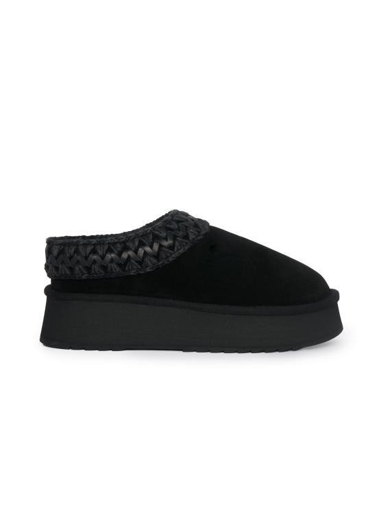 25FW 모우 뮬/슬리퍼 FW681009A BKBK NERO
