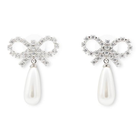 26SS 셀프 포트레이트 이어링 RS26631EPPEARL Silver