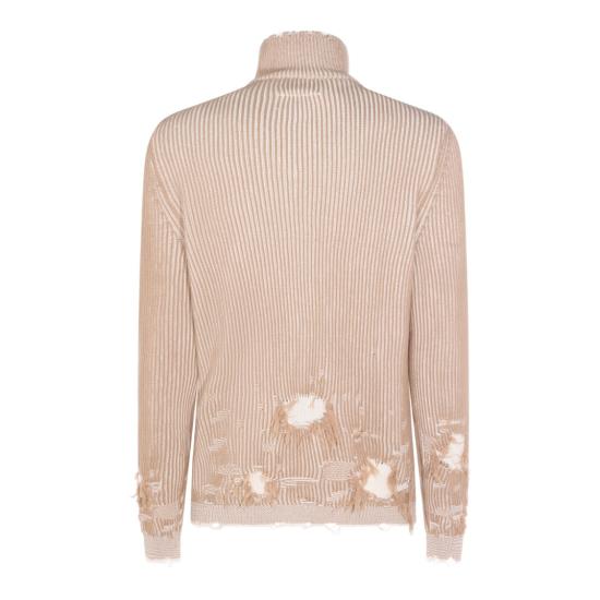 26SS MM6 메종마르지엘라 리브드 니트 카디건 SH0AM0077M13214961 Pink - MM6 MAISON MARGIELA