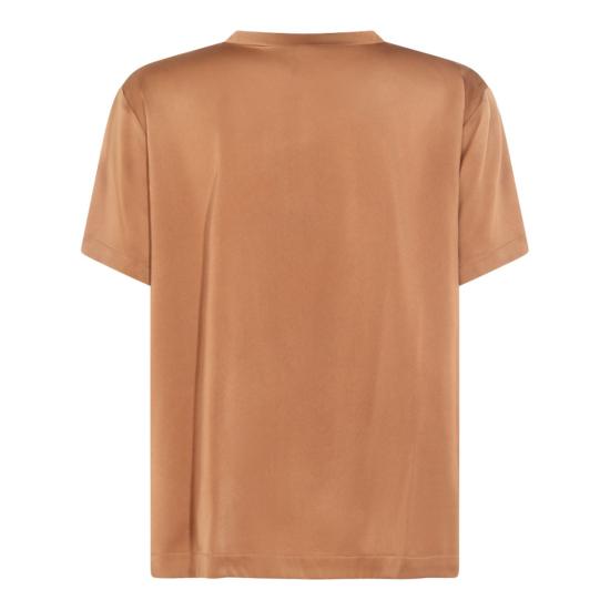 26SS 파비아나 필리피 반팔 티셔츠 TPD266F283L7801268 Brown - FABIANA FILIPPI