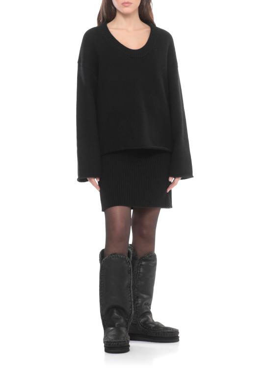 25FW 모우 부츠 MUFW101052B CBKG Black - MOU