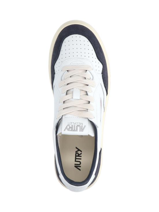 26SS 오트리 메달리스트 로우 스니커즈 AULM FT07 White - AUTRY