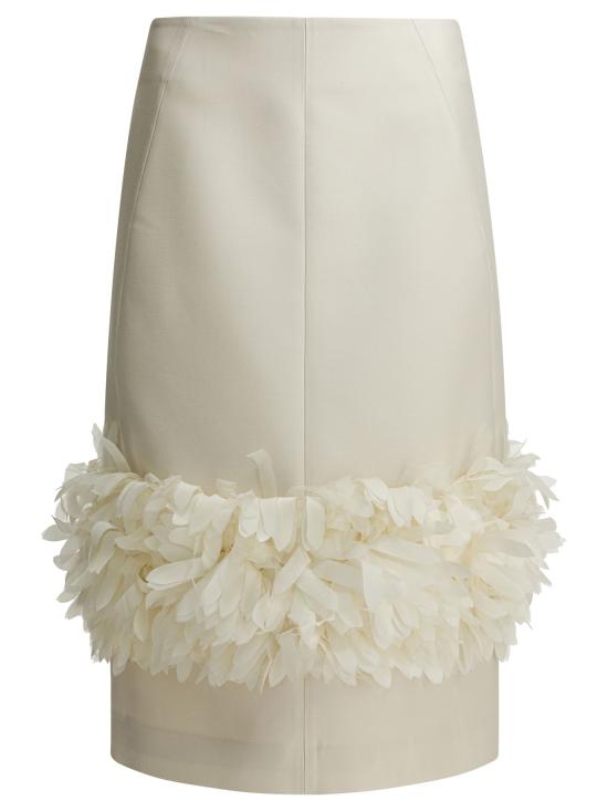 26SS 토템 미디 스커트 261 WRB0406 FB0567 116ECRU Beige