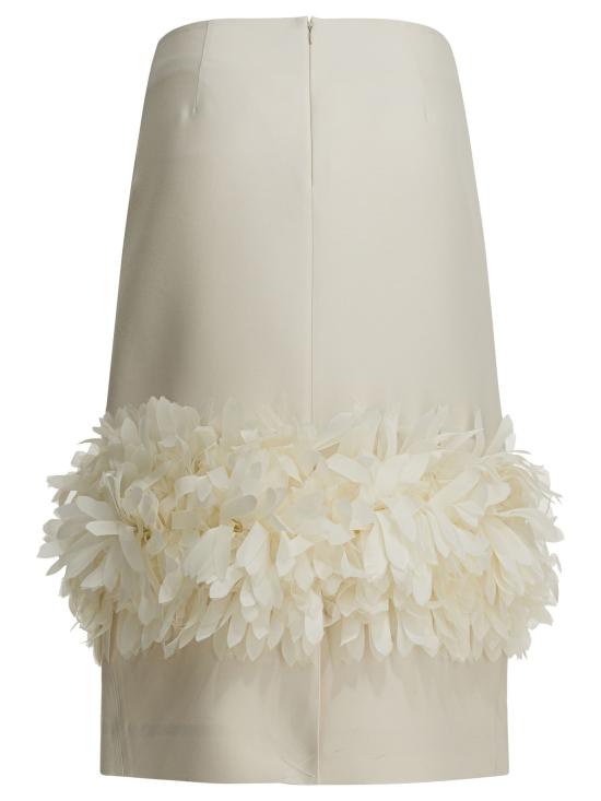 26SS 토템 미디 스커트 261 WRB0406 FB0567 116ECRU Beige - TOTEME