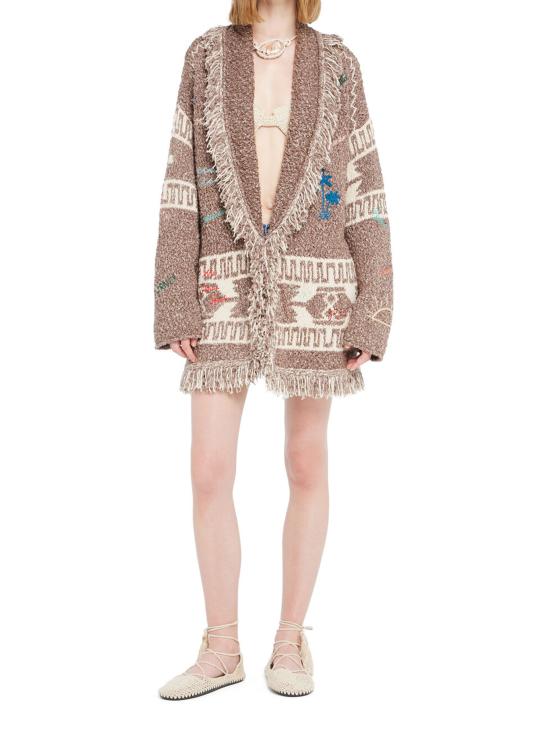 26SS 알라누이 스웨터 LWHB064R26KNI022 6096 BROWN - ALANUI