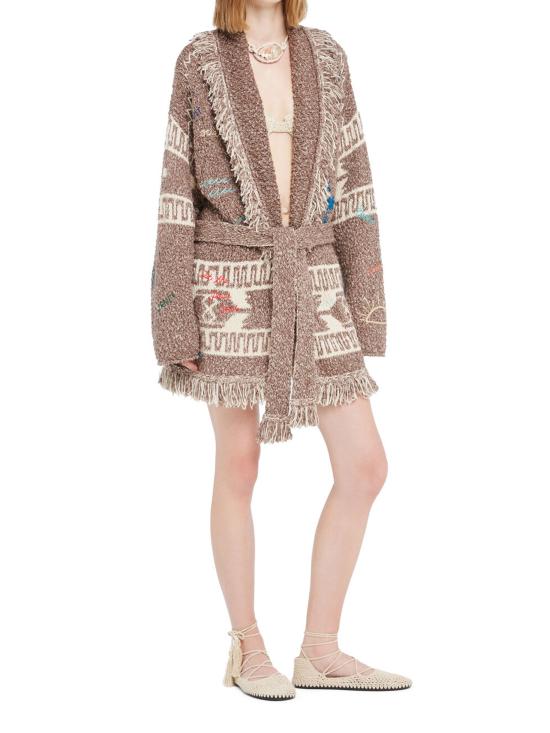 26SS 알라누이 스웨터 LWHB064R26KNI022 6096 BROWN - ALANUI