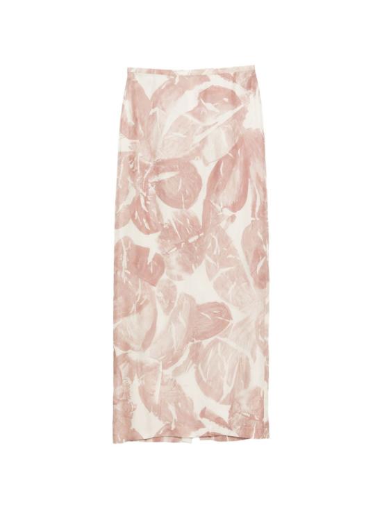 26SS 알리지 미디 스커트 116014 P6031CP Powder