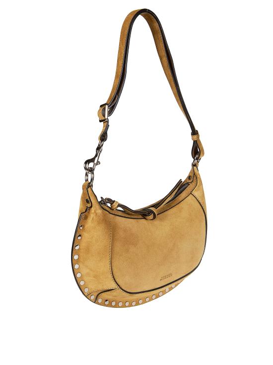 26SS 이자벨마랑 오스칸 문 스웨이드 카프스킨 레더 숄더백 PP0003FAA3C32M 50TA BEIGE - ISABEL MARANT