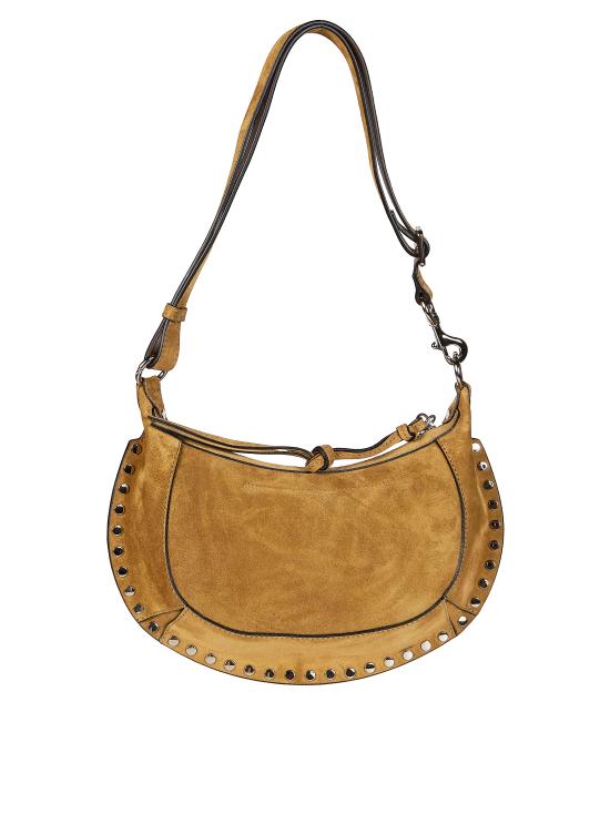 26SS 이자벨마랑 오스칸 문 스웨이드 카프스킨 레더 숄더백 PP0003FAA3C32M 50TA BEIGE - ISABEL MARANT