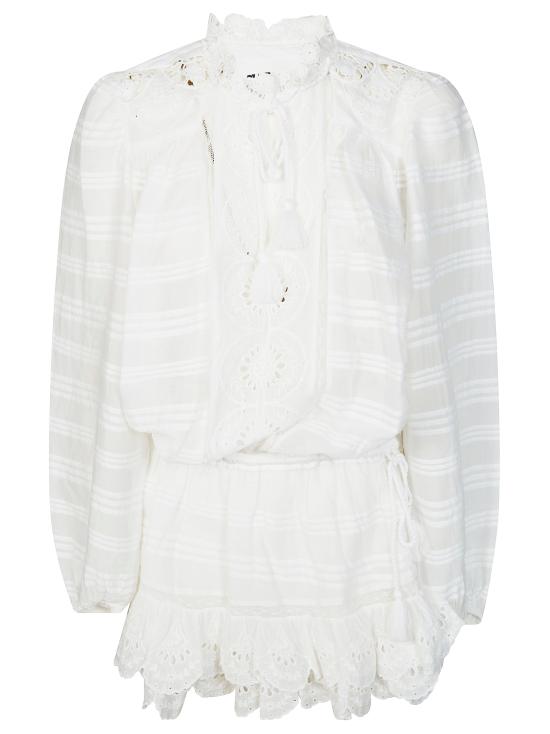 26SS 이자벨마랑에뚜왈 숏 원피스 RO0952FAD1J05E 20WH BIANCO