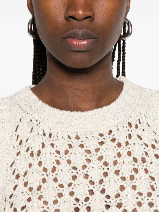 26SS 파비아나 필리피 민소매 티셔츠 MAD276F558 M102VR1 White - FABIANA FILIPPI