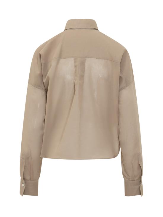 26SS 브루넬로 쿠치넬리 셔츠 M0F91MX616 C8690 COFFEE CREAM - BRUNELLO CUCINELLI