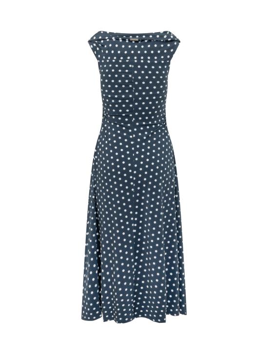 26SS 마이클 코어스 롱 원피스 MR683GLKA7 409 MIDNIGHT BLUE - MICHAEL KORS