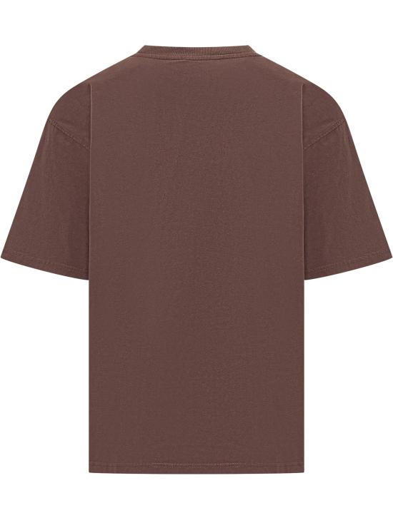 26SS 디젤 반팔 티셔츠 A130490DQAU 61J MARRONE - DIESEL