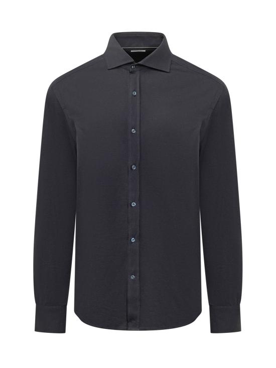 26SS 브루넬로 쿠치넬리 반팔 티셔츠 M0B136686 C4425 NAVY