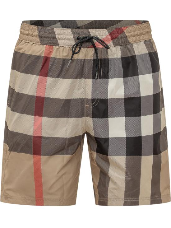 26SS 버버리 체크 스윔팬츠 8112682 A7028 ARCHIVE BEIGE