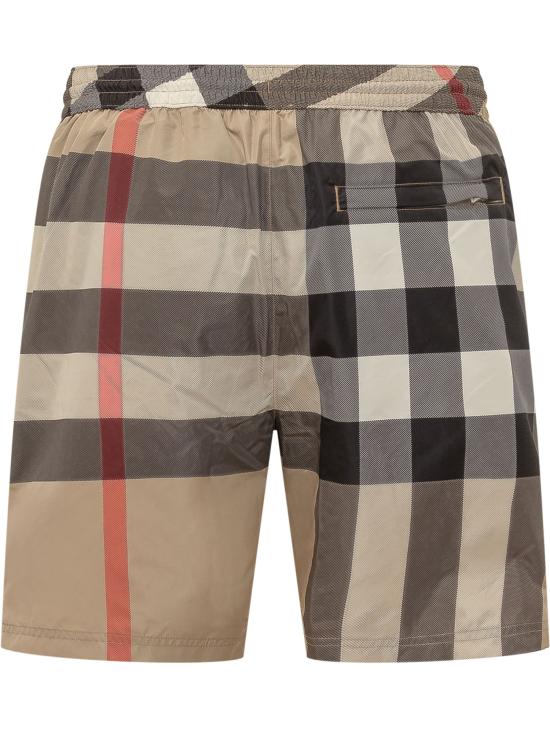 26SS 버버리 체크 스윔팬츠 8112682 A7028 ARCHIVE BEIGE - BURBERRY
